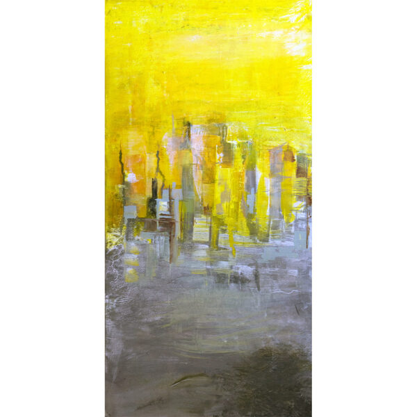 Abstract Skyline painting