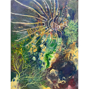 Lionfish Acrylic Oil on canvas