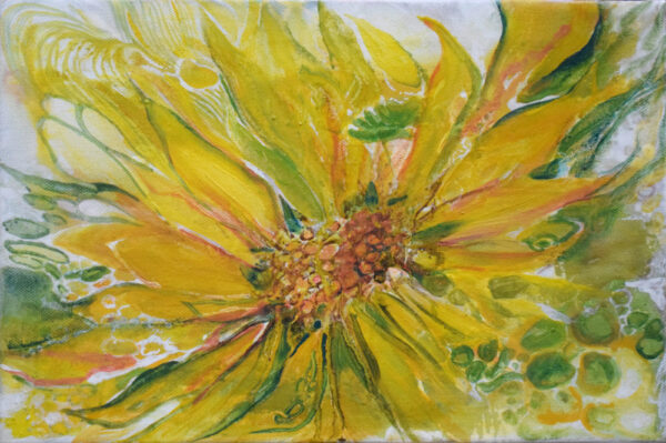 sunflower painting